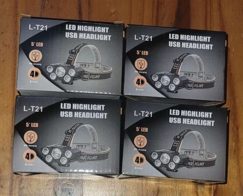 Led headlamp      4 x units sold as 1 sale
