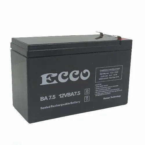 Ecco BA7.5 12VBA7.5 Gel Rechargeable Battery