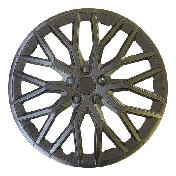 Auto Gear 15" ABS Wheel Cover 4 Piece - Anthracite and Torch