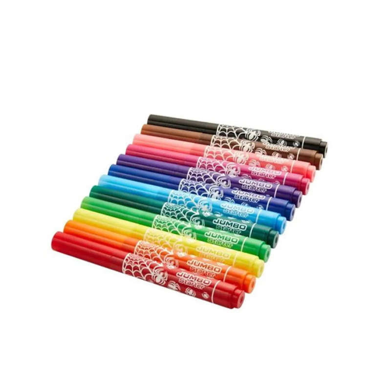 Stationery Marvel Spider man 12 jumbo Markers