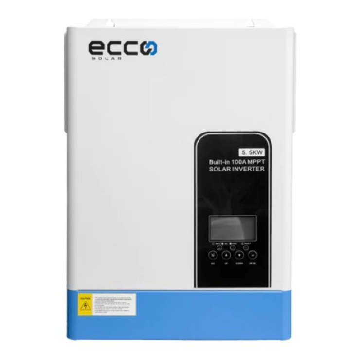 ECCO 5.5KW 48V 100A MPPT Hybrid Solar Inverter