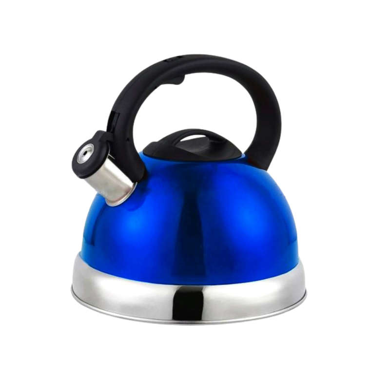 3L Stainless Steel Whistling Kettle - ECCO BRK501 - Blue