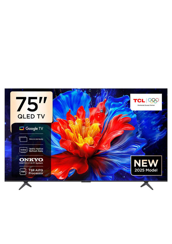 TCL 75-Inch QLED Google TV-75P8K