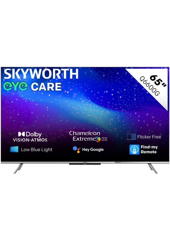 Skyworth 65-inch QLED Google TV-65Q6600G