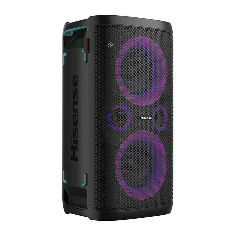 Hisense 300W Party Rocker One True Wireless Stereo Bluetooth Speaker-Black Unboxed