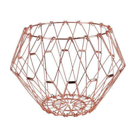 Geometric Multi Shape Decorative Bowl - Red