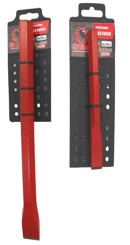 Stier 16X150mm & 25x300mm High Quality Professional Cold Chisel Set