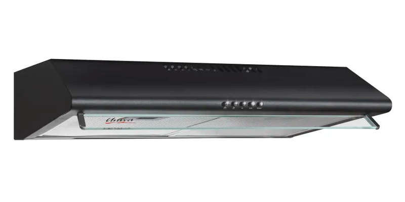 Univa 600mm Wall Mounted Cooker Hood - U600B - Black