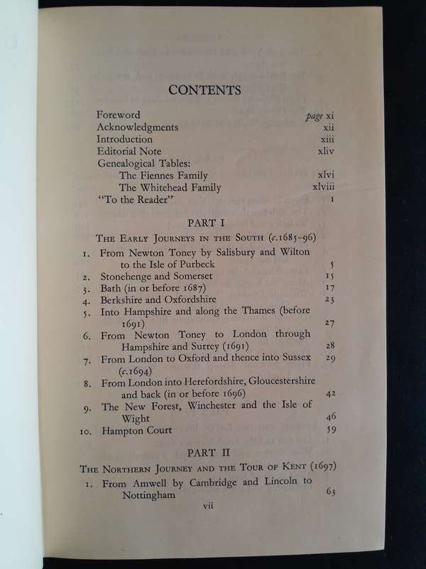 The Journeys of Celia Fiennes - Edited by Christopher Morris