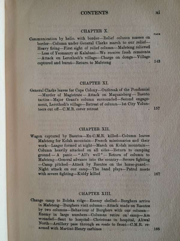 Twenty-five Years' Soldiering in South Africa - A Personal Narrative - By A Colonial Officer
