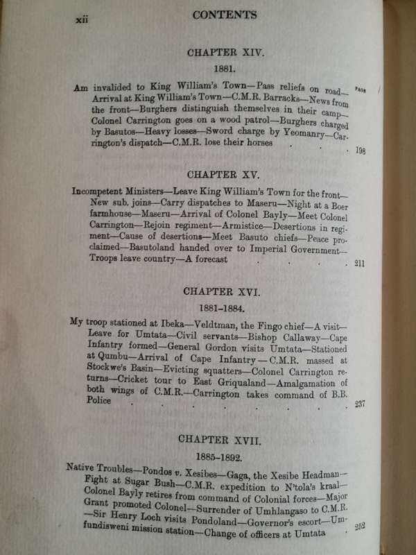 Twenty-five Years' Soldiering in South Africa - A Personal Narrative - By A Colonial Officer