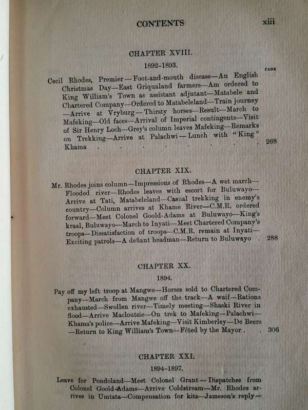 Twenty-five Years' Soldiering in South Africa - A Personal Narrative - By A Colonial Officer