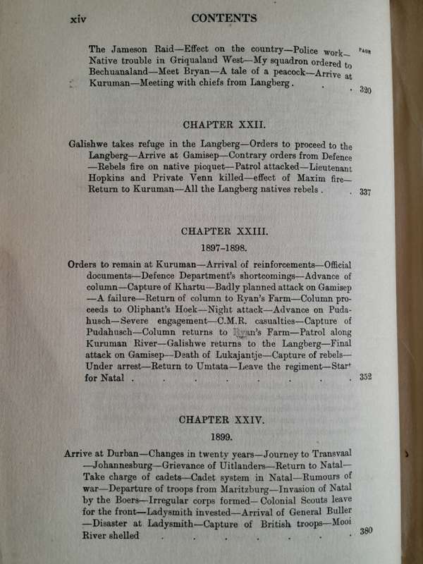 Twenty-five Years' Soldiering in South Africa - A Personal Narrative - By A Colonial Officer