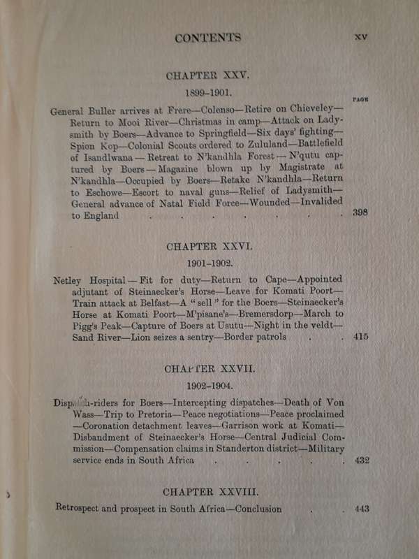 Twenty-five Years' Soldiering in South Africa - A Personal Narrative - By A Colonial Officer