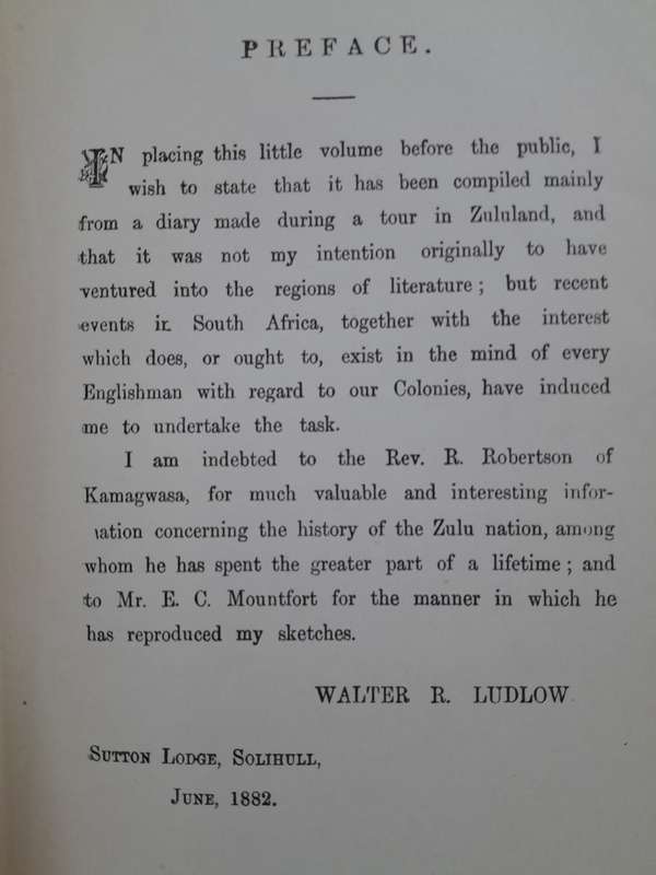 Zululand and Cetewayo - By Captain W.R. Ludlow