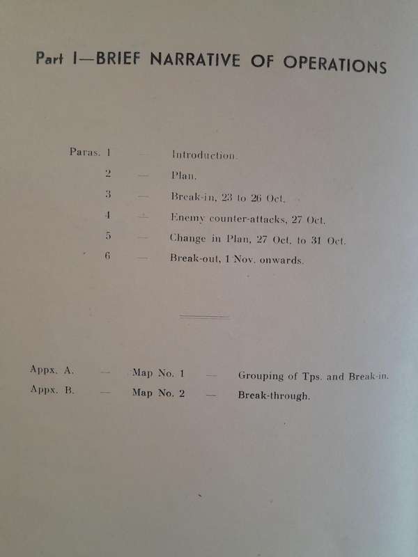 Lessons from Operations - M.E.T.M. No. 7 - 2nd Battle of Alamein - Oct. and Nov. 1942