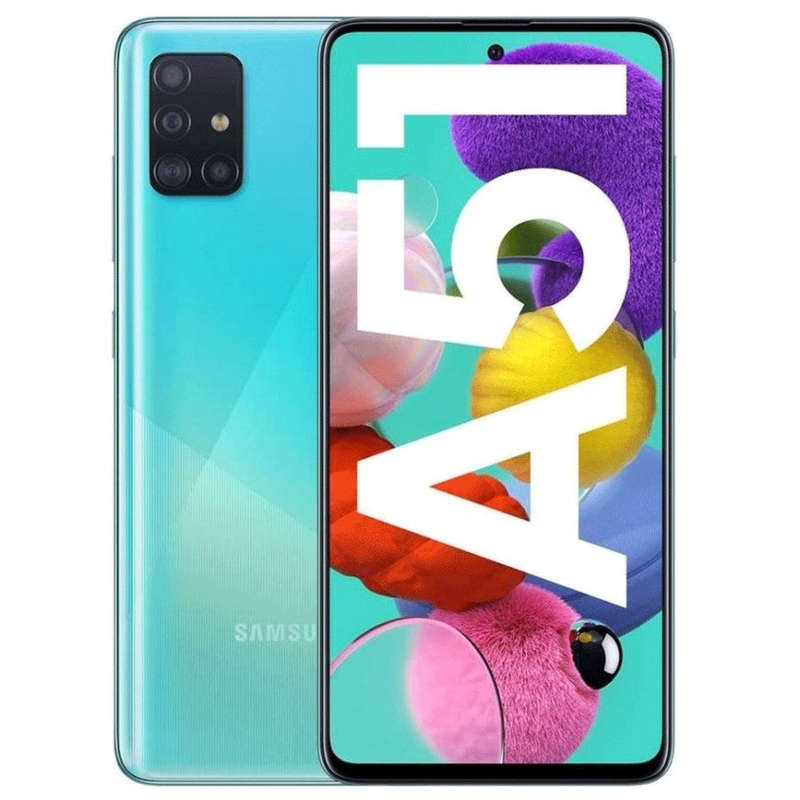 Samsung Galaxy A51 prism crush blue