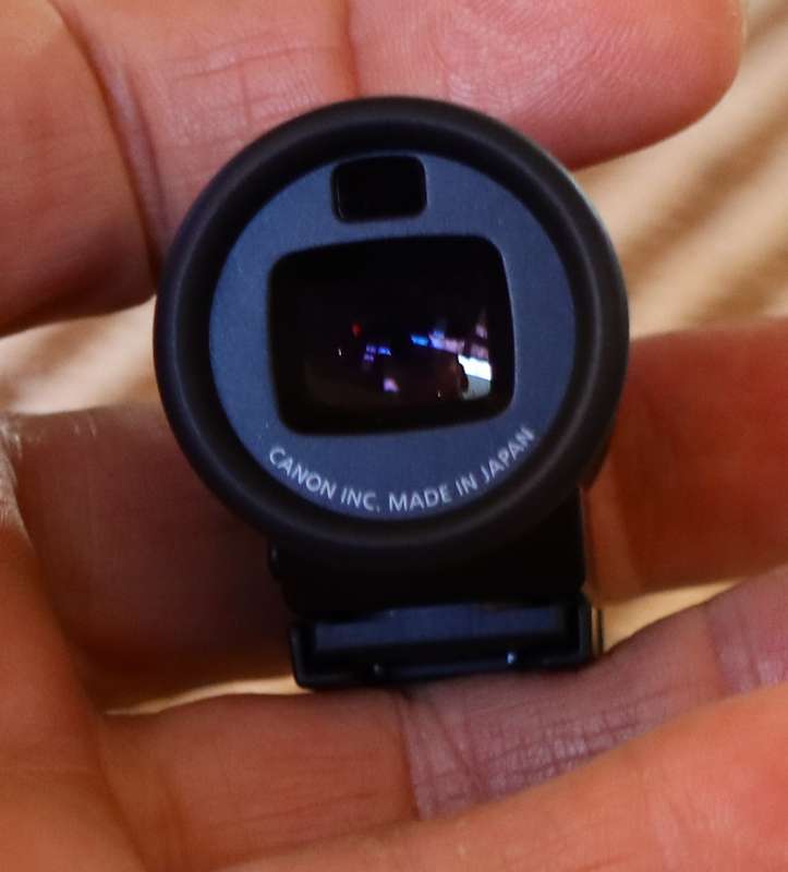 Canon M6 etc Mirrorless Electronic view finder