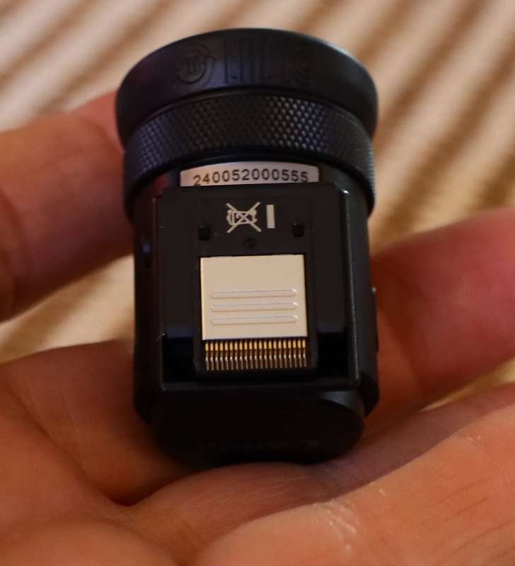 Canon M6 etc Mirrorless Electronic view finder