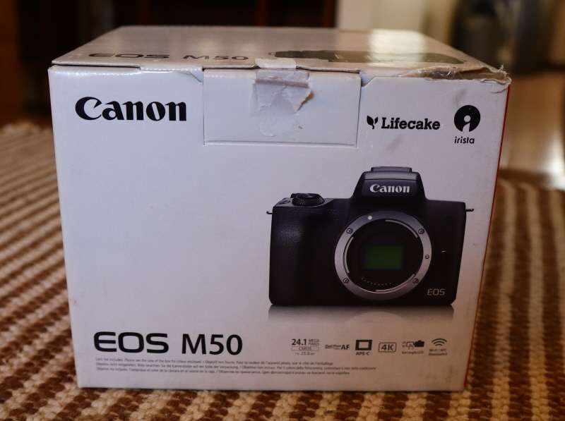 Canon M50 Mark i Body in Box, brand new never used just checked to ensure 100% functions