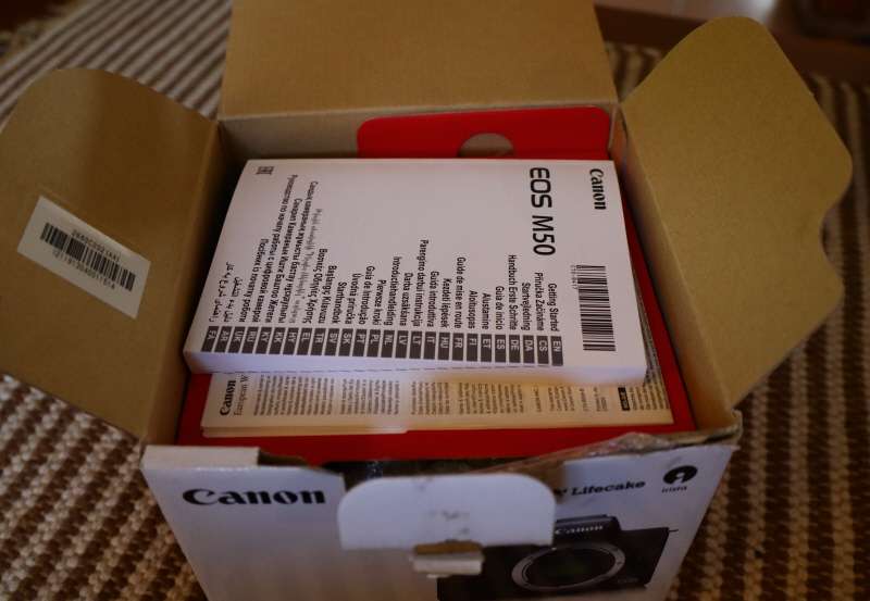 Canon M50 Mark i Body in Box, brand new never used just checked to ensure 100% functions