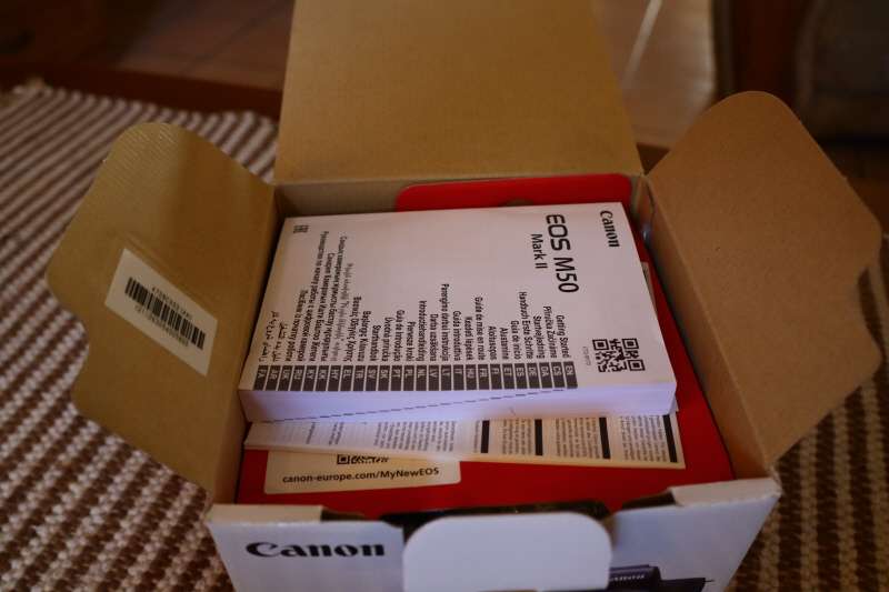 Canon M50 Mk II with 15-45 lens, item is new unused in the box. photos show exact item on sale.