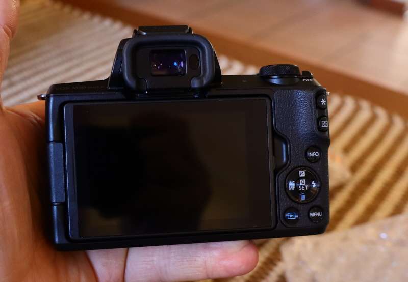 Canon M50 Mk II with 15-45 lens, item is new unused in the box. photos show exact item on sale.