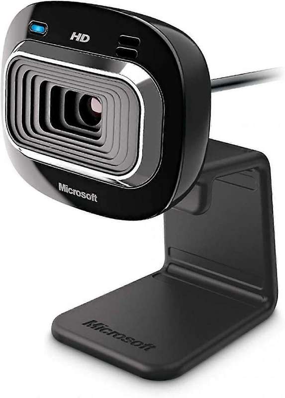 Microsoft LifeCam HD-3000 Webcam  Reliable HD Video for Work, School & More!