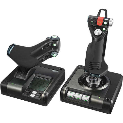 Logitech Saitek Pro Flight X52 Professional H.O.T.A.S. Gaming Joystick/Throttle, PC Compatible