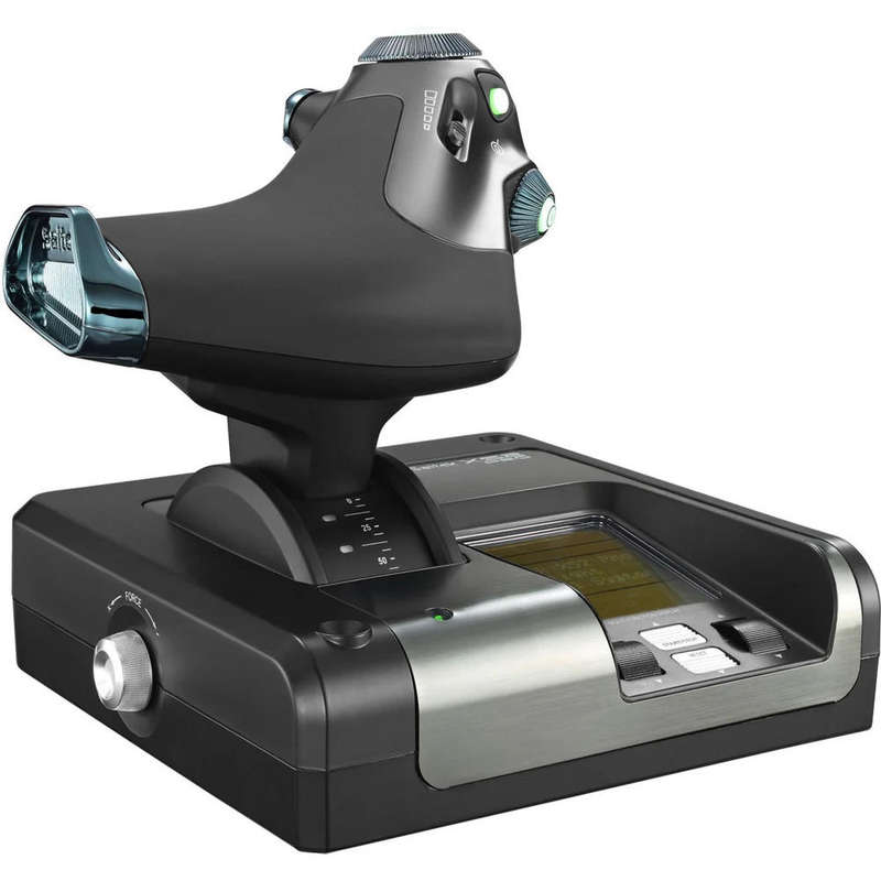 Logitech Saitek Pro Flight X52 Professional H.O.T.A.S. Gaming Joystick/Throttle, PC Compatible