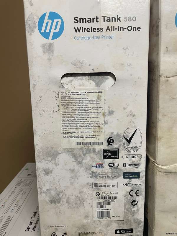 HP 580 INK TANK ALL IN ONE