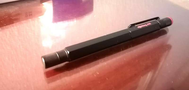 Rotring 600 hexagonal steel Fountain Pen