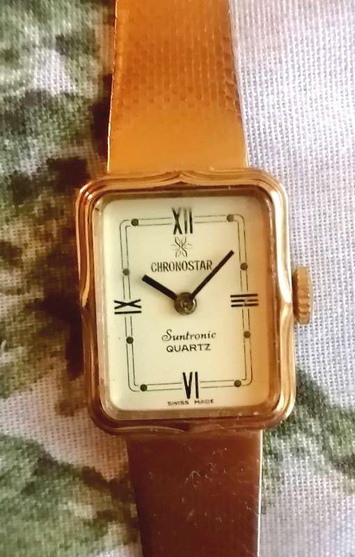 Chrono ladies cocktail wrist watch