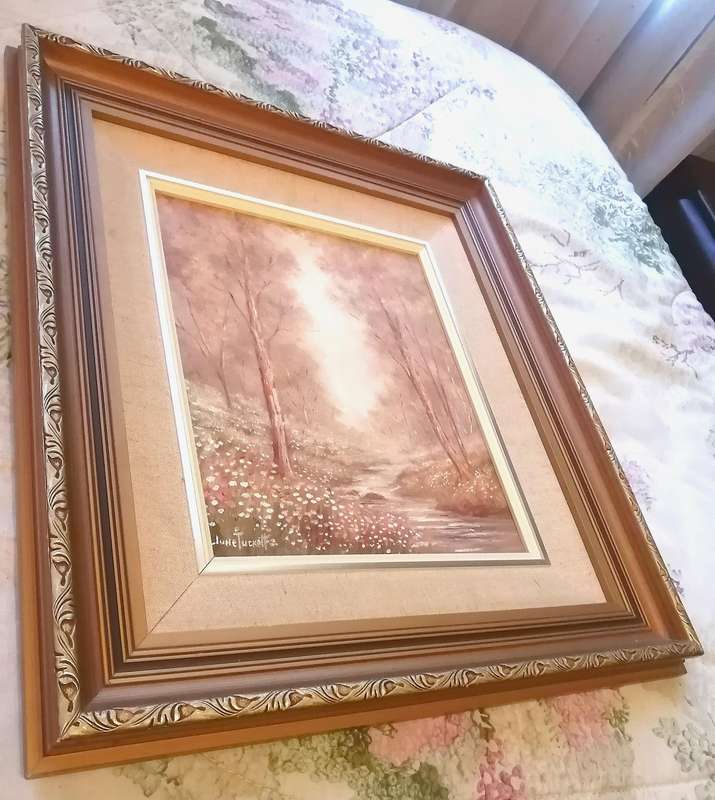 Oil on canvas by June Tuckett