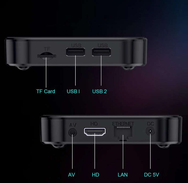 New Gen 4K Android 13 Tv Box. 2GB Ram, 16GB Storage.