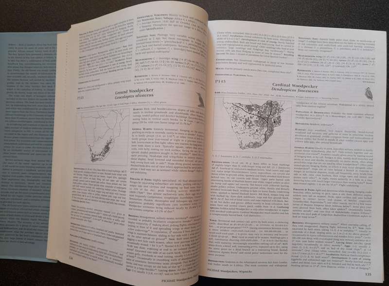 Roberts Birds of Southern Africa, 7th ed by PAR Hockey, WRJ Dean, PG Ryan - Like New