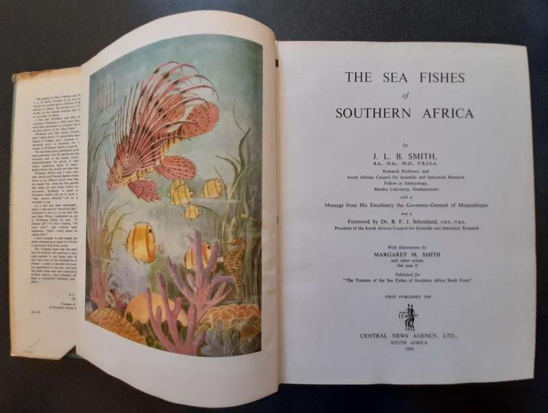 The sea fishes of Southern Africa, Professor J. L. B. Smith 1965, Reprint Revised Enlarged Edition