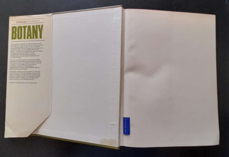 Strasburger's Textbook of Botany 1967