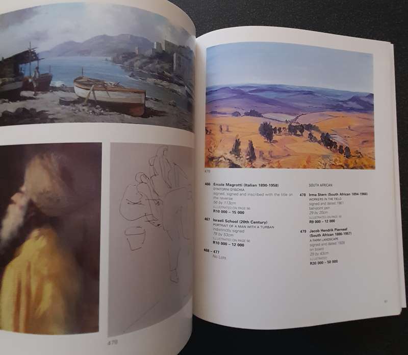 Stephan Welz & Co Sotheby's Catalogue, paintings sculpture, prints and books, 31 May 2004