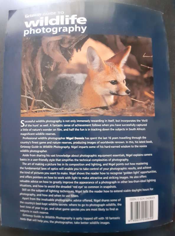 Getaway Guide to Wildlife Photography by Nigel Dennis