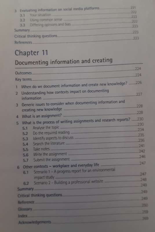 Navigating Information Literacy, T Bothma, E Cosijn, I Fourie, C Penzhorn 2017, 5th Edition Pearson