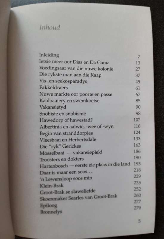 Mosselbaai - Seepoort Van Die Tuinroete, Sue Van Waart, Eerste druk
