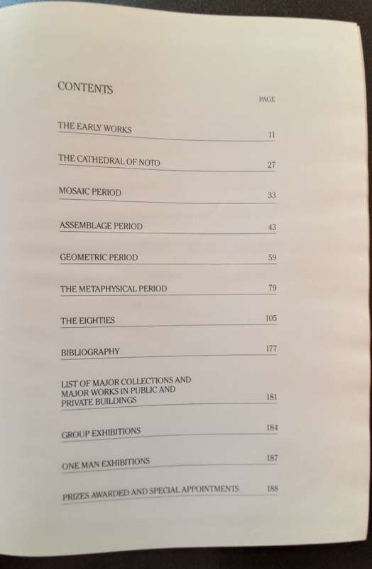 Armando Baldinelli, Works, Album compiled by Ima Lewis Including Latest Work 1991