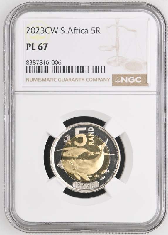 PL67 NGC graded 2023 `oom Paul` R5 with Coin World mintmark!