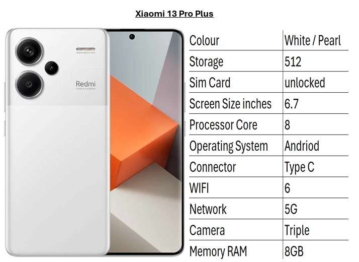 Xiaomi 13 Pro Plus - 512 GB