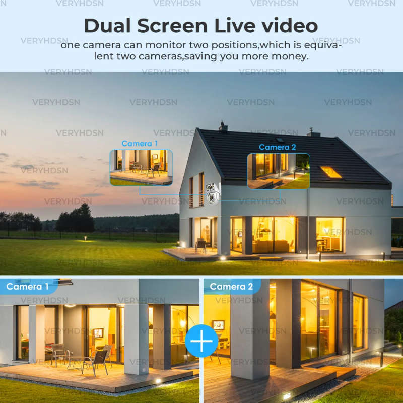 AI PTZ outdoor camera