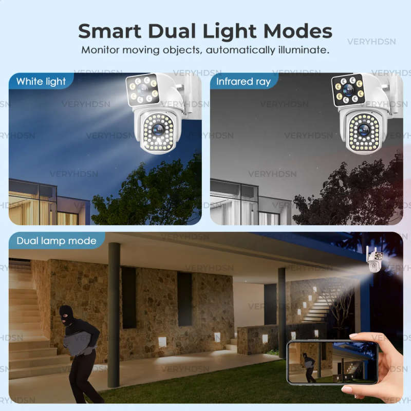 AI PTZ outdoor camera