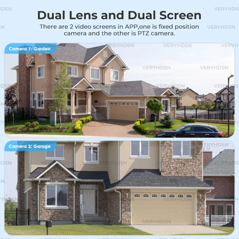 AI PTZ outdoor camera