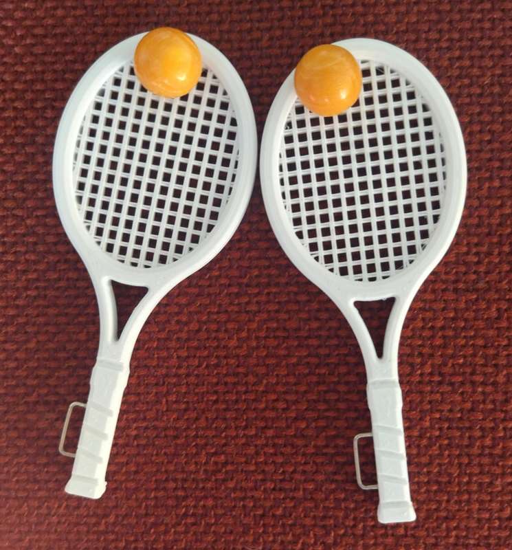 3d Printed Tennis rackets for Barbie