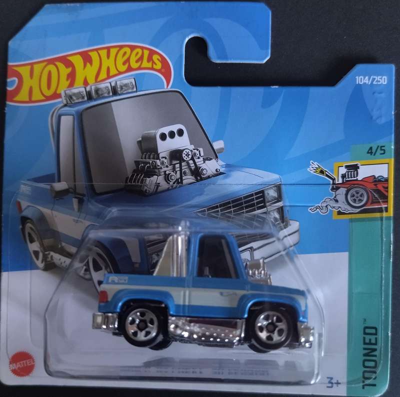 Hot wheels Tooned Chevy Silverado